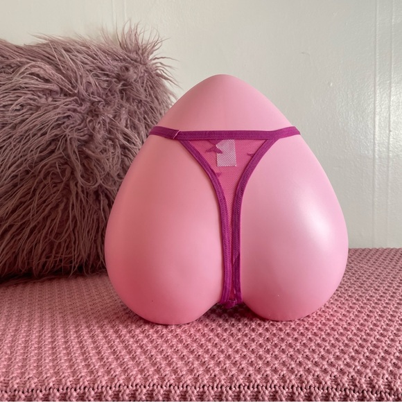 NWT - Large - sexy pink panties underwear thong - Picture 2 of 9